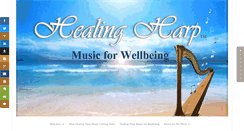 Desktop Screenshot of healing-harp-for-wellbeing.com